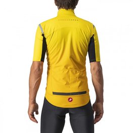 CASTELLI Cycling short sleeve jersey - GABBA ROS SPECIAL - yellow