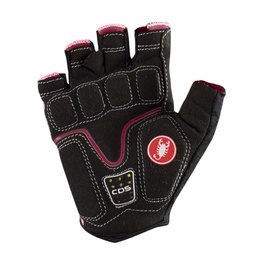 CASTELLI Cycling fingerless gloves - DOLCISSIMA 2 LADY - red
