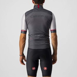 CASTELLI Cycling gilet - ARIA - grey