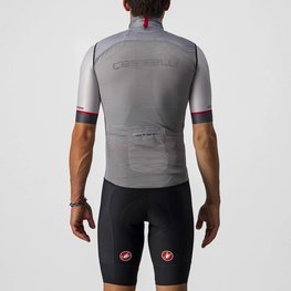 CASTELLI Cycling gilet - ARIA - silver
