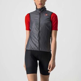 CASTELLI Cycling gilet - ARIA LADY - grey