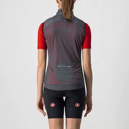 CASTELLI Cycling gilet - ARIA LADY - grey