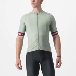 CASTELLI Cycling short sleeve jersey - ENTRATA VI - green