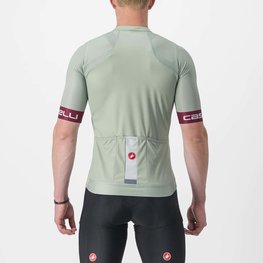 CASTELLI Cycling short sleeve jersey - ENTRATA VI - green