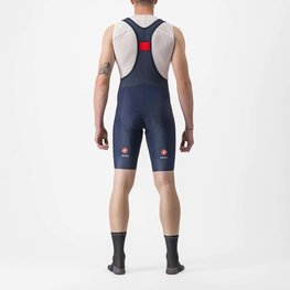 CASTELLI Cycling bib shorts - ENTRATA 2 - blue