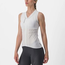 CASTELLI Cycling sleeveless jersey - ANIMA 4 LADY - ivory
