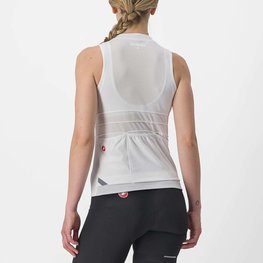 CASTELLI Cycling sleeveless jersey - ANIMA 4 LADY - ivory