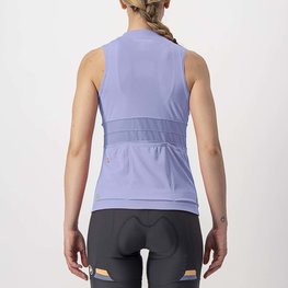 CASTELLI Cycling sleeveless jersey - ANIMA 4 LADY - purple