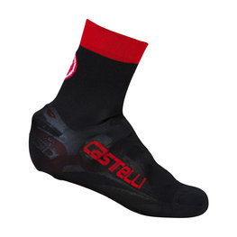 CASTELLI Cycling shoe covers - BELGIAN  - black/red