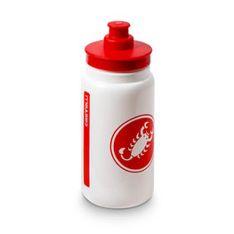 CASTELLI Cycling water bottle - SUMMER 550 ML - red/white