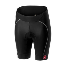 CASTELLI Cycling shorts without bib - VELOCISSIMA LADY - black/white