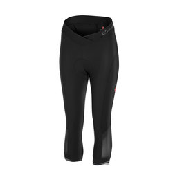 CASTELLI Cycling 3/4 lenght shorts without bib - VISTA LADY - black