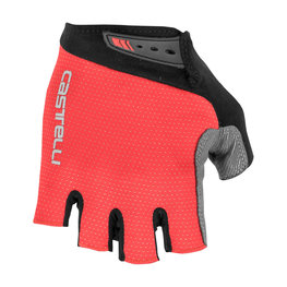 CASTELLI Cycling fingerless gloves - ENTRATA - red