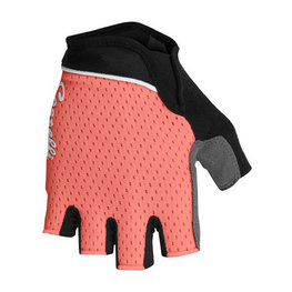 CASTELLI Cycling fingerless gloves - ROUBAIX W GEL LADY - pink/black