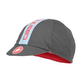 CASTELLI Cycling hat - RETRO 3 - grey/blue