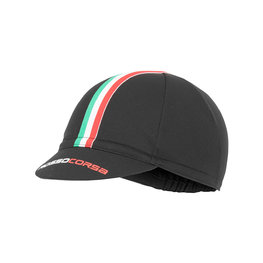 CASTELLI Cycling hat - ROSSO CORSA  - black