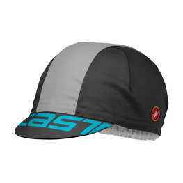 CASTELLI Cycling hat - A BLOC - blue/grey/orange