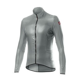 CASTELLI Cycling windproof jacket - ARIA SHELL - grey