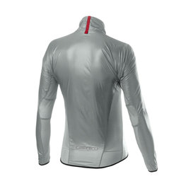 CASTELLI Cycling windproof jacket - ARIA SHELL - grey