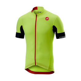 CASTELLI Cycling short sleeve jersey - AERO RACE 4.1 SOLID - yellow