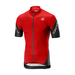 CASTELLI Cycling short sleeve jersey - ENTRATA 3.0 - red/black