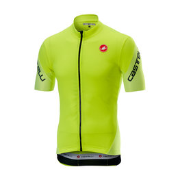 CASTELLI Cycling short sleeve jersey - ENTRATA 3.0 - yellow