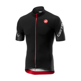 CASTELLI Cycling short sleeve jersey - ENTRATA 3.0 - black/red