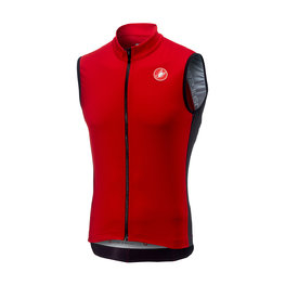 CASTELLI Cycling sleeveless jersey - ENTRATA 3.0 - red/black