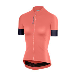CASTELLI Cycling short sleeve jersey - ANIMA 2.0 LADY - pink/blue