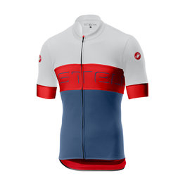 CASTELLI Cycling short sleeve jersey - PROLOGO VI - blue/red/white