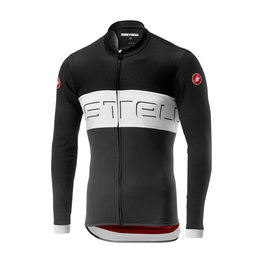 CASTELLI Cycling summer long sleeve jersey - PROLOGO VI SUMMER - black/grey/beige