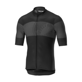 CASTELLI Cycling short sleeve jersey - RUOTA - black/grey