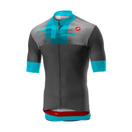 CASTELLI Cycling short sleeve jersey - A BLOC - grey