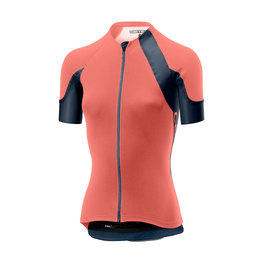 CASTELLI Cycling short sleeve jersey - SCHEGGIA 2.0 LADY - grey/pink