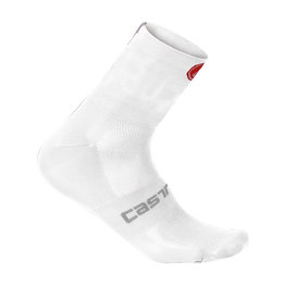 CASTELLI Cyclingclassic socks - QUATTRO 9 - white
