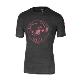 CASTELLI Cycling short sleeve t-shirt - ARMANDO - pink/grey