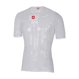 CASTELLI Cycling short sleeve t-shirt - CORE MESH 3 - white