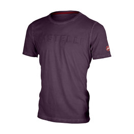 CASTELLI Cycling short sleeve t-shirt - BASSORILIEVO - pink