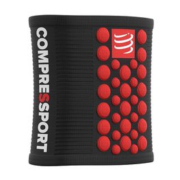 COMPRESSPORT sweat band - 3D.DOTS - red/black