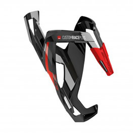 ELITE Cycling bottle cage - CUSTOM RACE PLUS - black/red