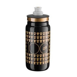 Cycling water bottle - TDF 2019 550 ml - gold/black