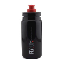 Cycling water bottle - FLY 550 ml  - black/red