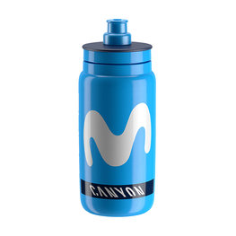 ELITE Cycling water bottle - MOVISTAR 2020 550 ml - light blue