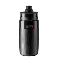 ELITE Cycling water bottle - FLY TEX 550 ml - black