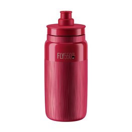 ELITE Cycling water bottle - FLY TEX 550 ml - bordeaux