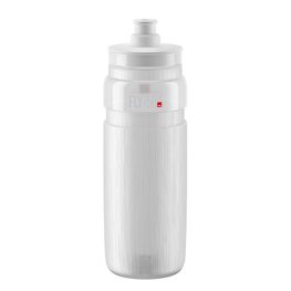 ELITE Cycling water bottle - FLY TEX 750 ml - transparent