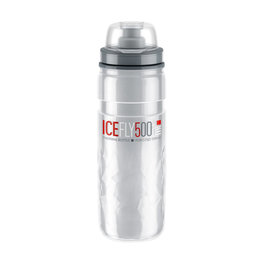 ELITE Cycling water bottle - ICE FLY MTB 500 ml - transparent