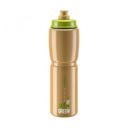 ELITE Cycling water bottle - JET GREEN 950 ml - brown
