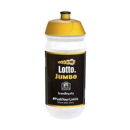 Cycling water bottle - LOTTO JUMBO 2017 - black/yellow