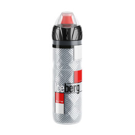 Cycling water bottle - ICEBERG 650 ml - red